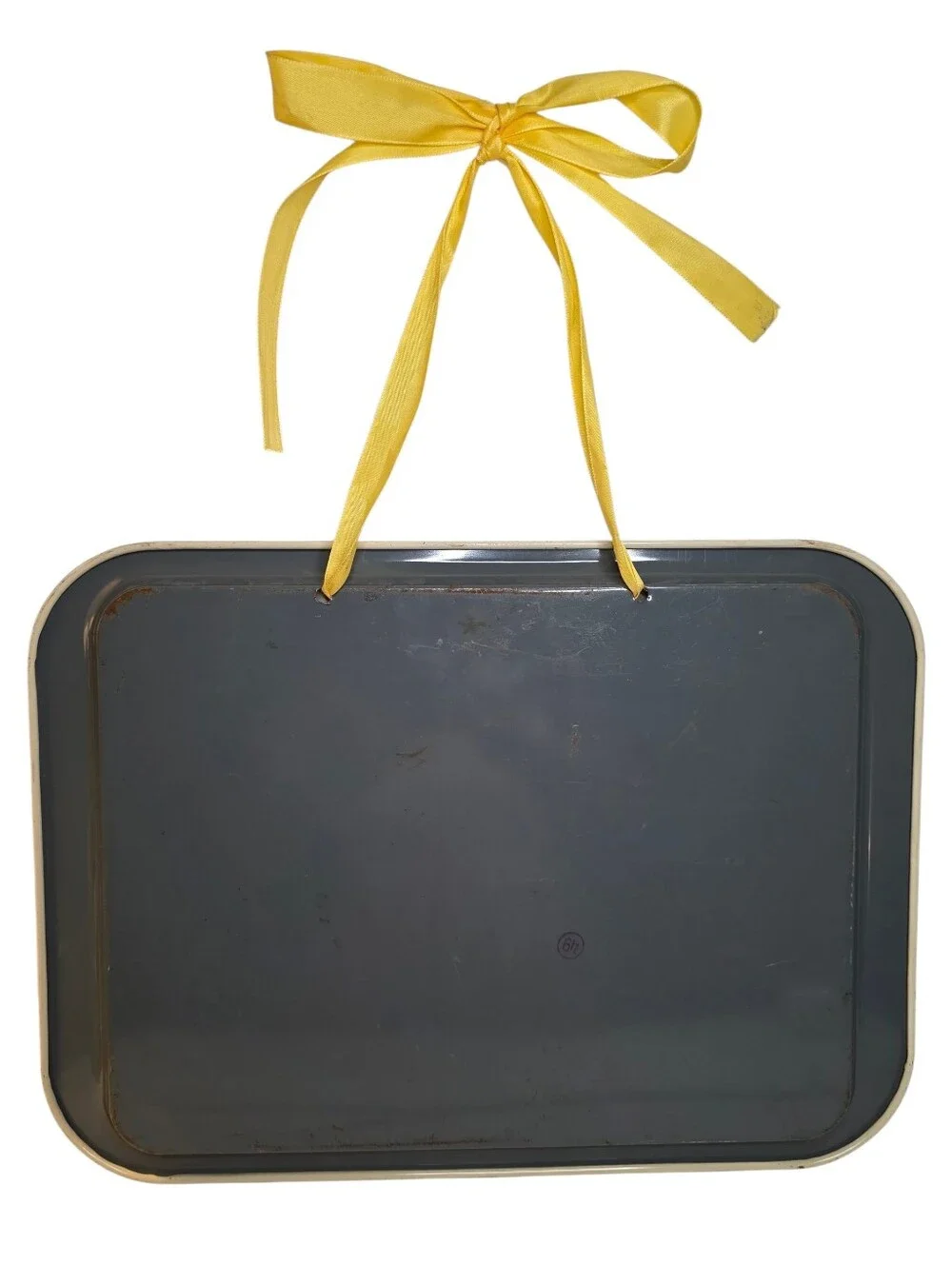 Vintage Lithographed Metal Serving Tray Wall Art Authentic 1960s Home Decor